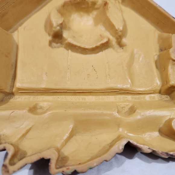 Vintage Homco Woodland Wall Plaques Decor 70s Cottagecore Raccoon & Chipmunks - Picture 10 of 16